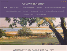 Tablet Screenshot of ginawarrenbuzby.com